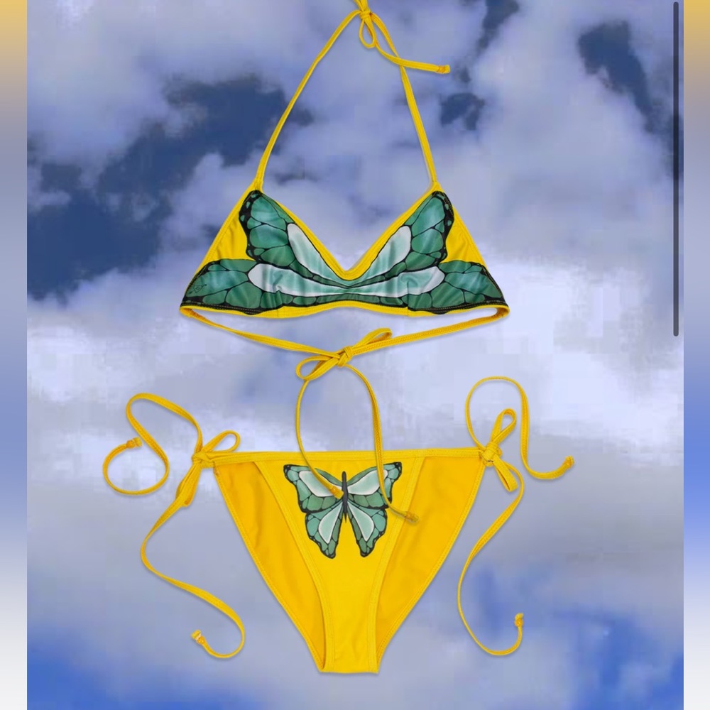 Juliet Johnstone  SUNFLOWER SAGE bikini